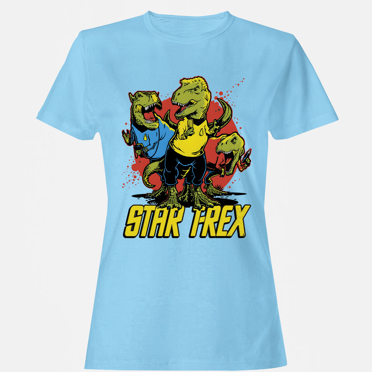 Women's T-Shirt - CCJVDCN7 - Light Blue - 8