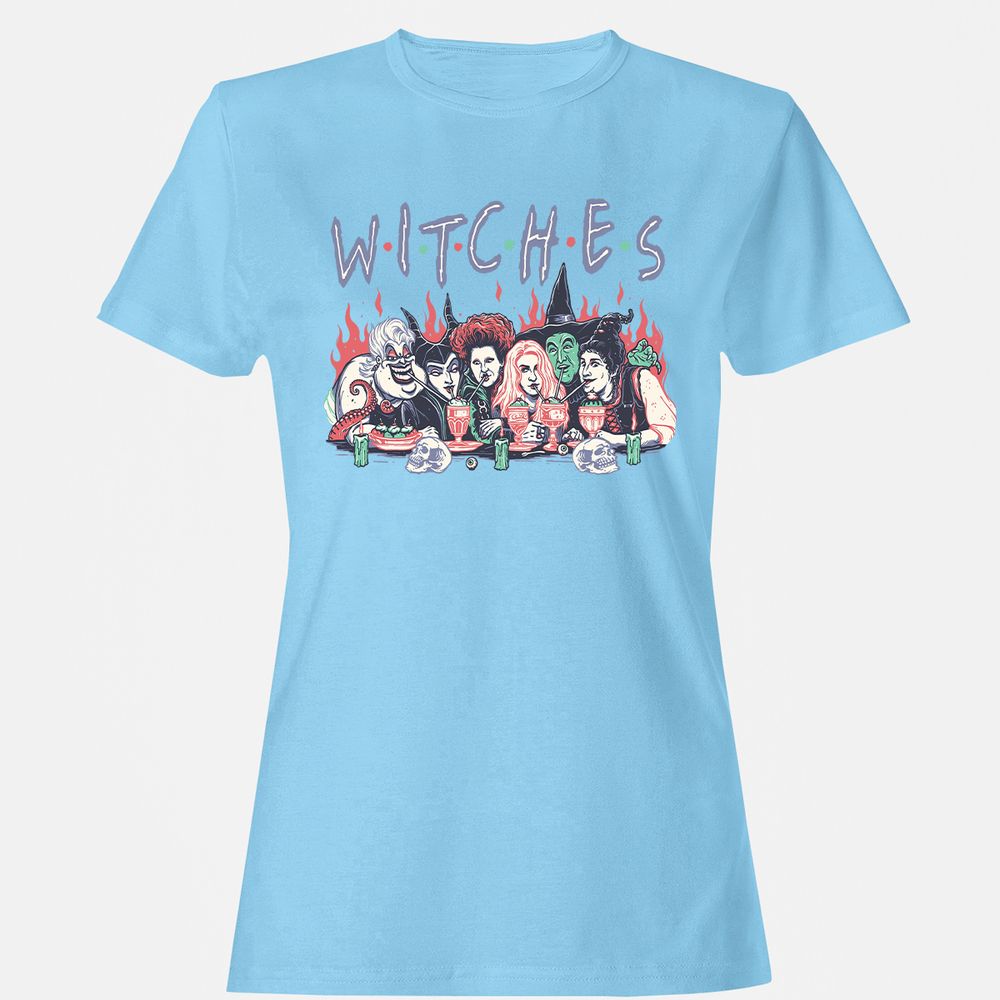 Women's T-Shirt - B8WXL1BE - Light Blue - 8