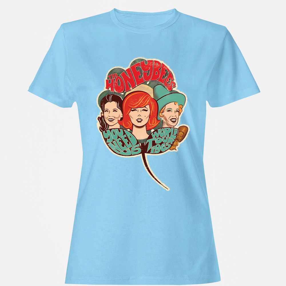 Women's T-Shirt - 1VX765BS - Light Blue - 8