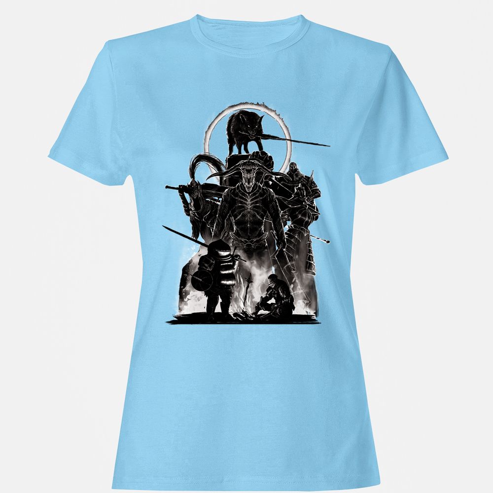 Women's T-Shirt - XD8QVQM2 - Light Blue - 8