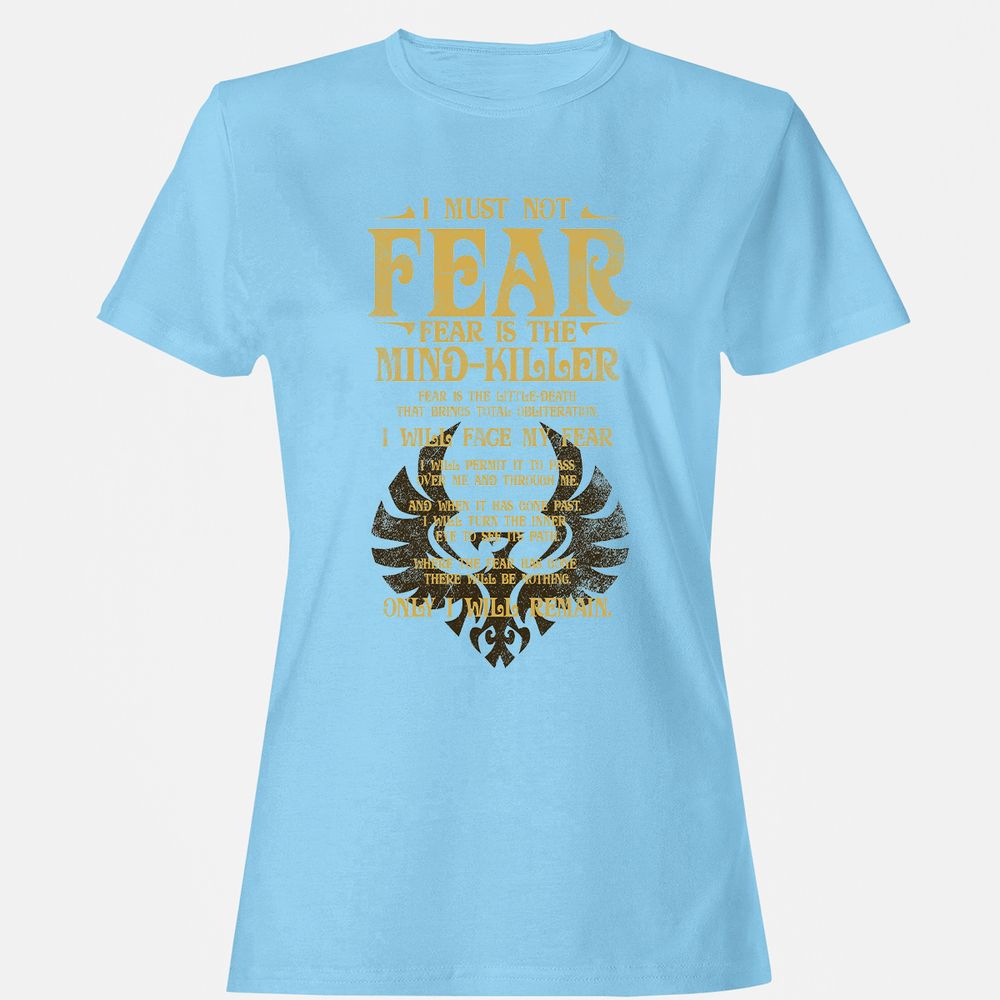 Women's T-Shirt - KN5B7H17 - Light Blue - 8