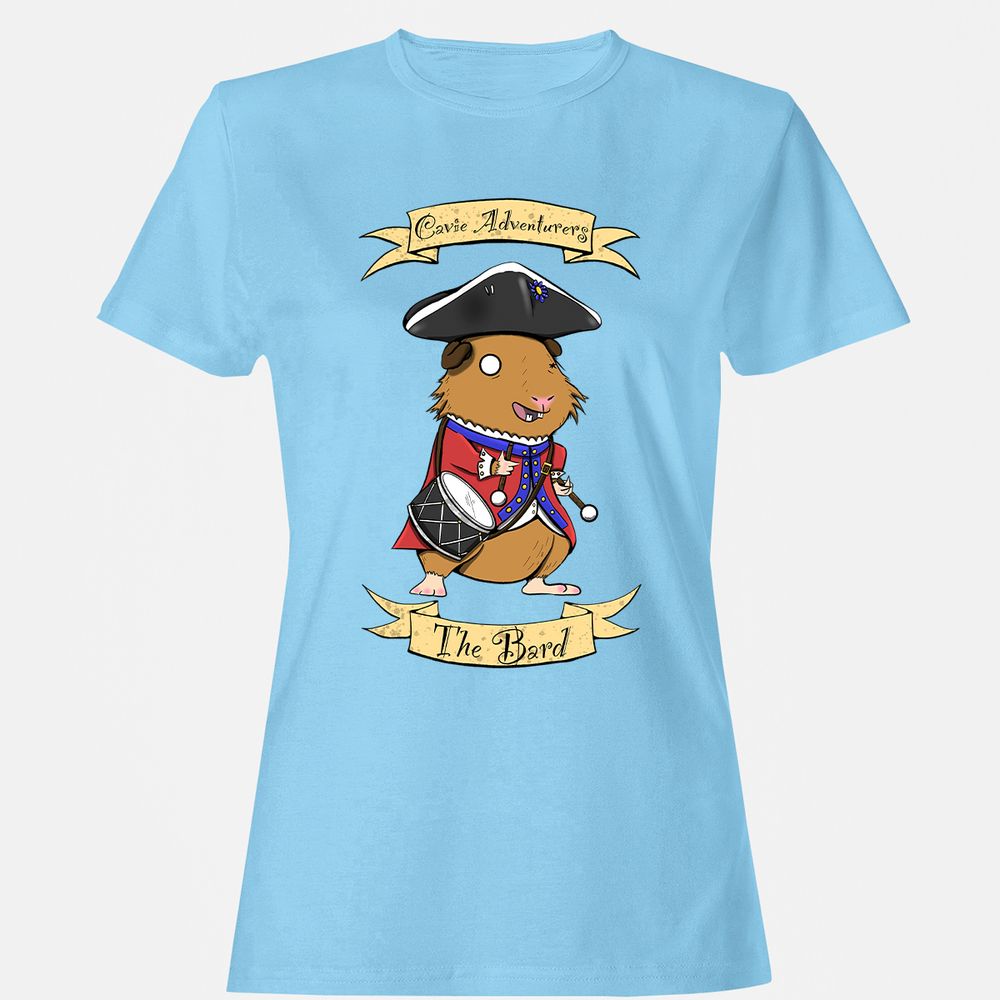 Women's T-Shirt - LZRQ6MP3 - Light Blue - 8