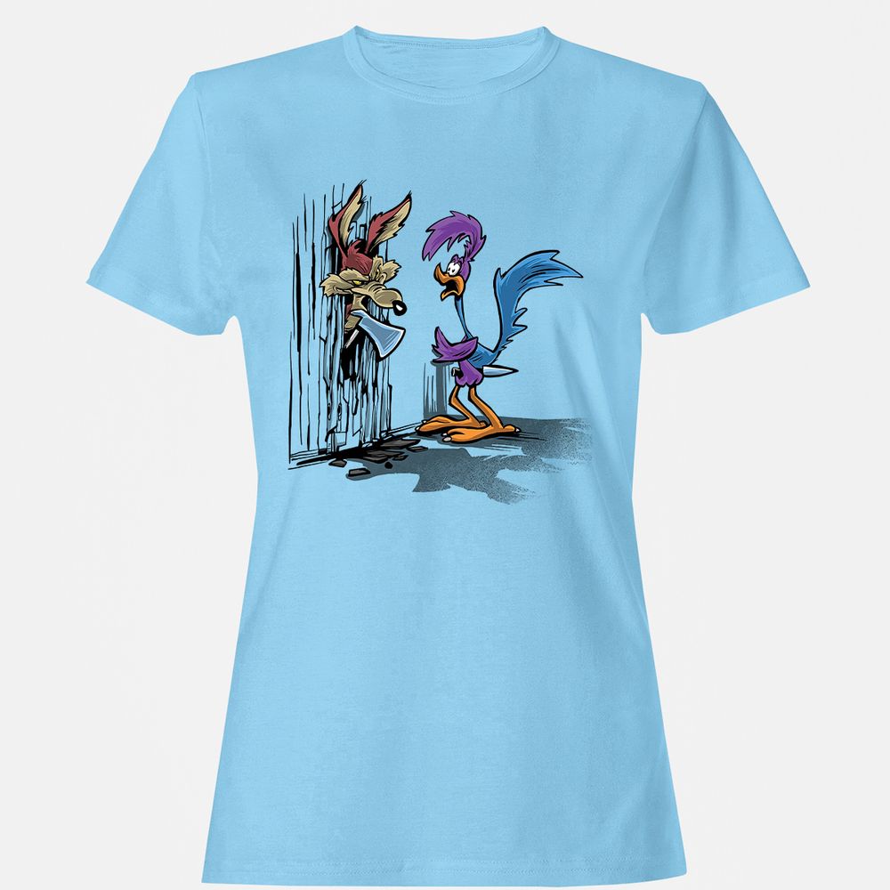 Women's T-Shirt - TZNEYM6J - Light Blue - 8