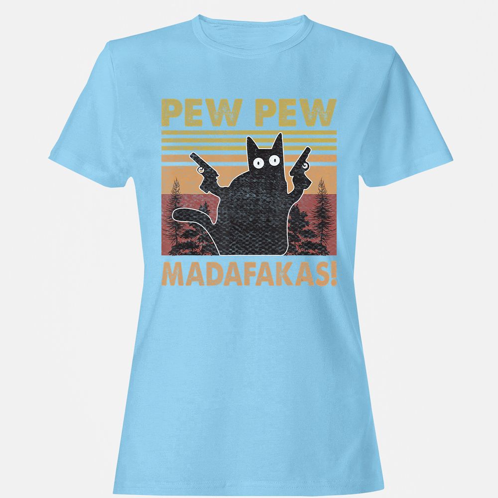 Women's T-Shirt - CGZCDQ3B - Light Blue - 8