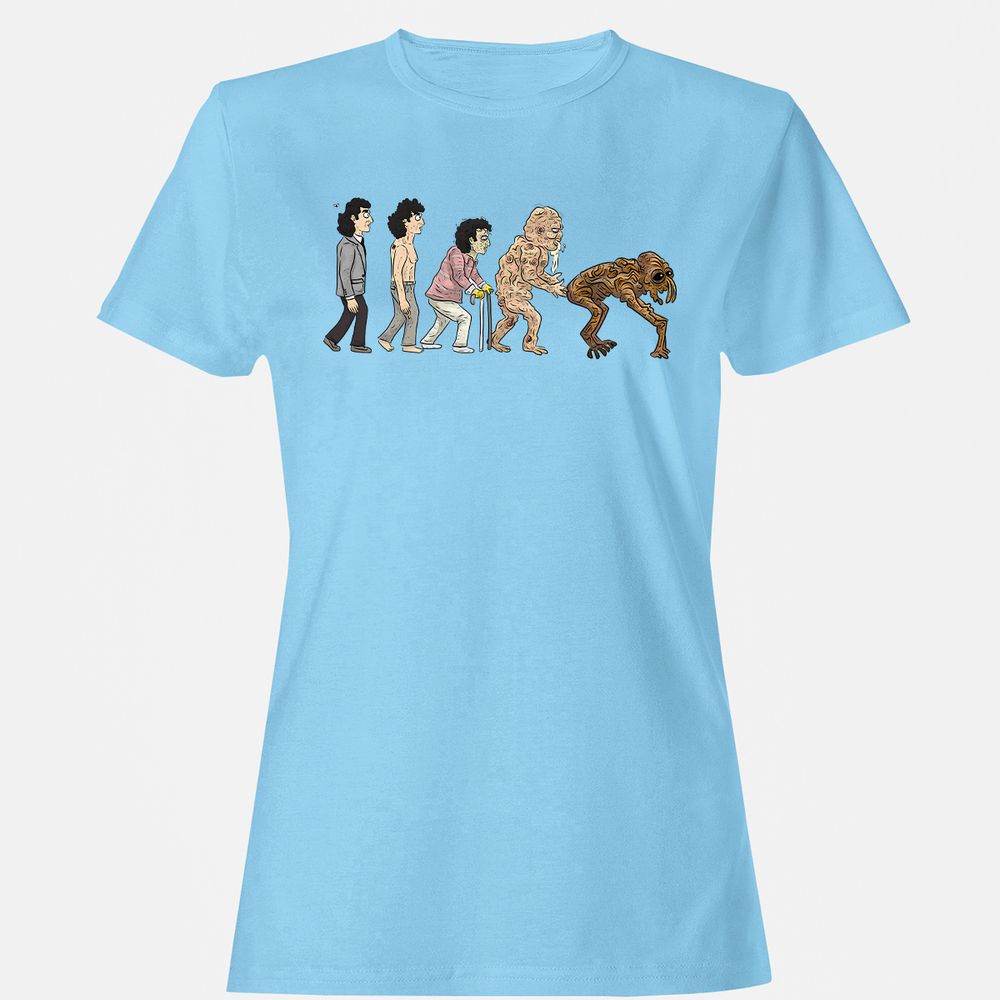 Women's T-Shirt - TPVKCJY4 - Light Blue - 8