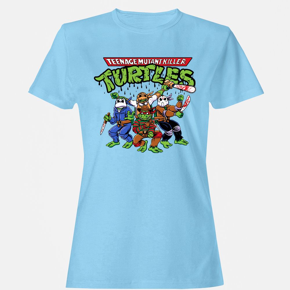 Women's T-Shirt - F7LFTKND - Light Blue - 8