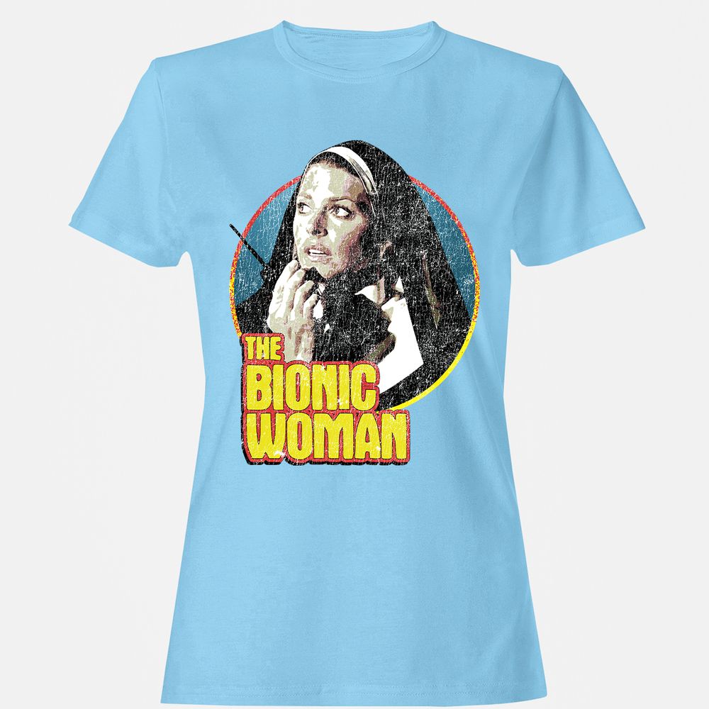 Women's T-Shirt - B8PLX6RX - Light Blue - 8