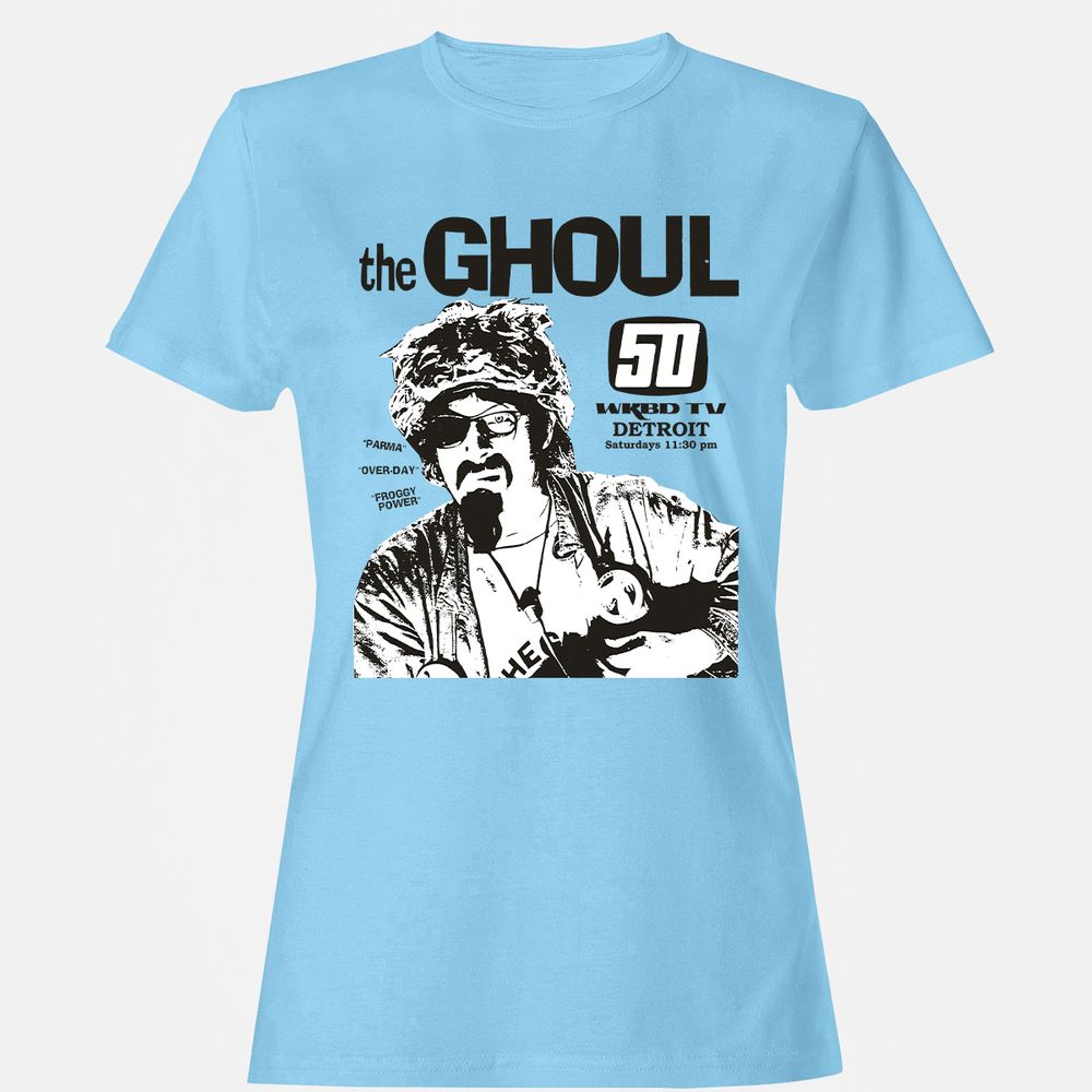 Women's T-Shirt - NBQFX1U9 - Light Blue - 8
