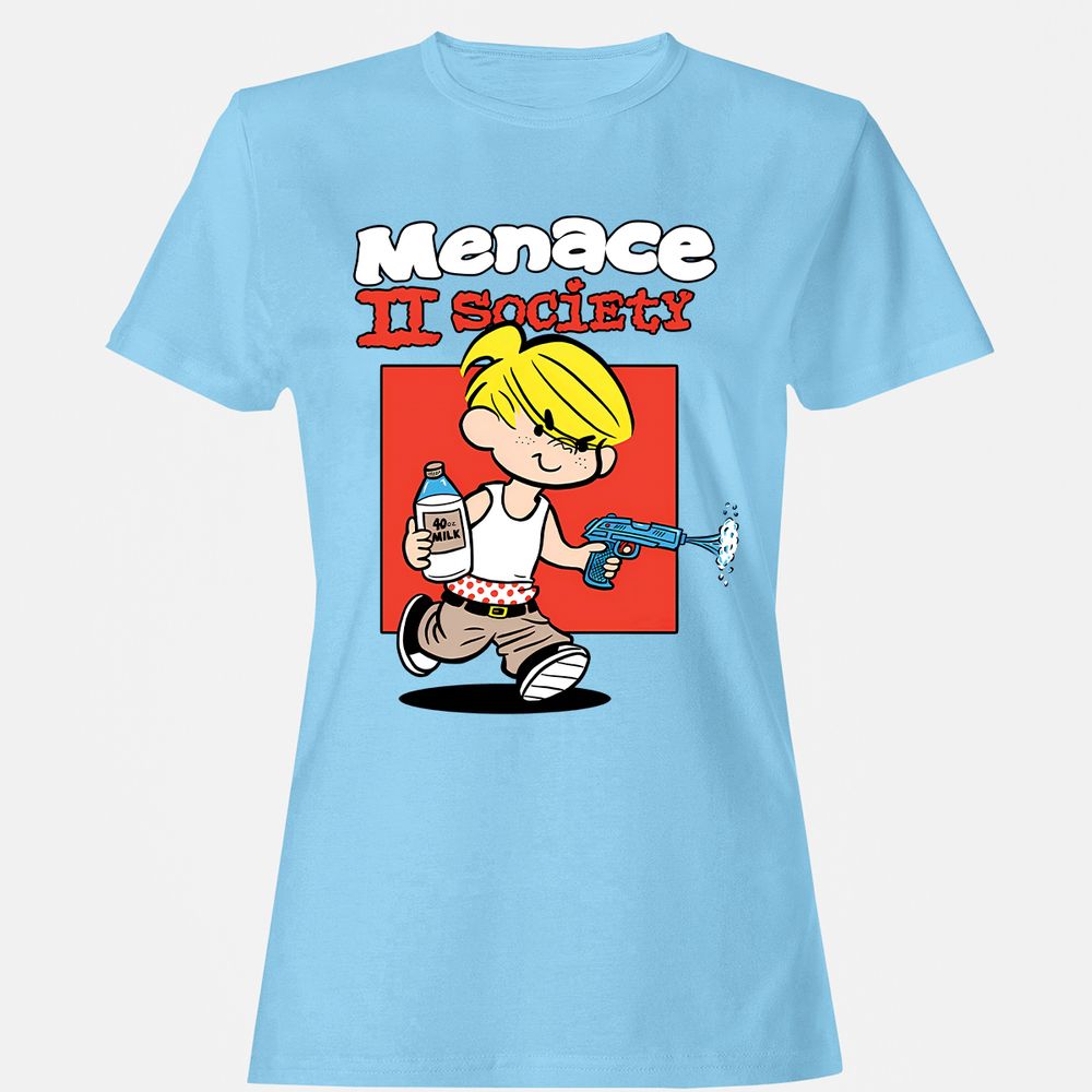 Women's T-Shirt - KNWFYW9D - Light Blue - 8