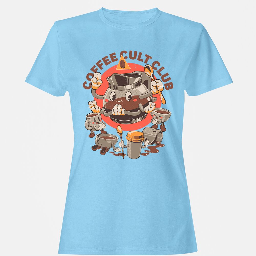 Women's T-Shirt - 6T5B868V - Light Blue - 8