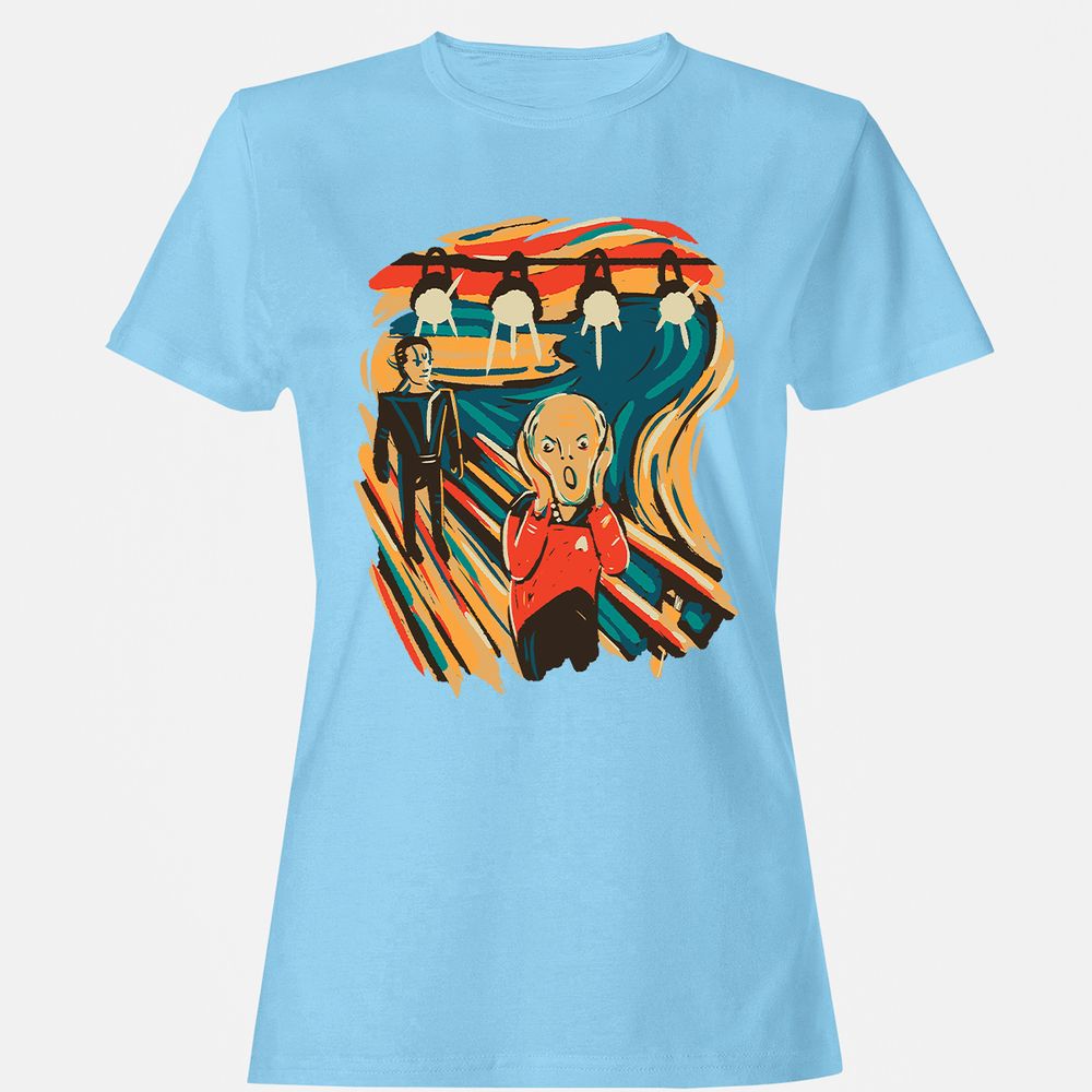 Women's T-Shirt - M8VX1DYF - Light Blue - 8
