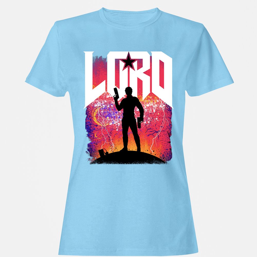 Women's T-Shirt - JHEVFR47 - Light Blue - 8