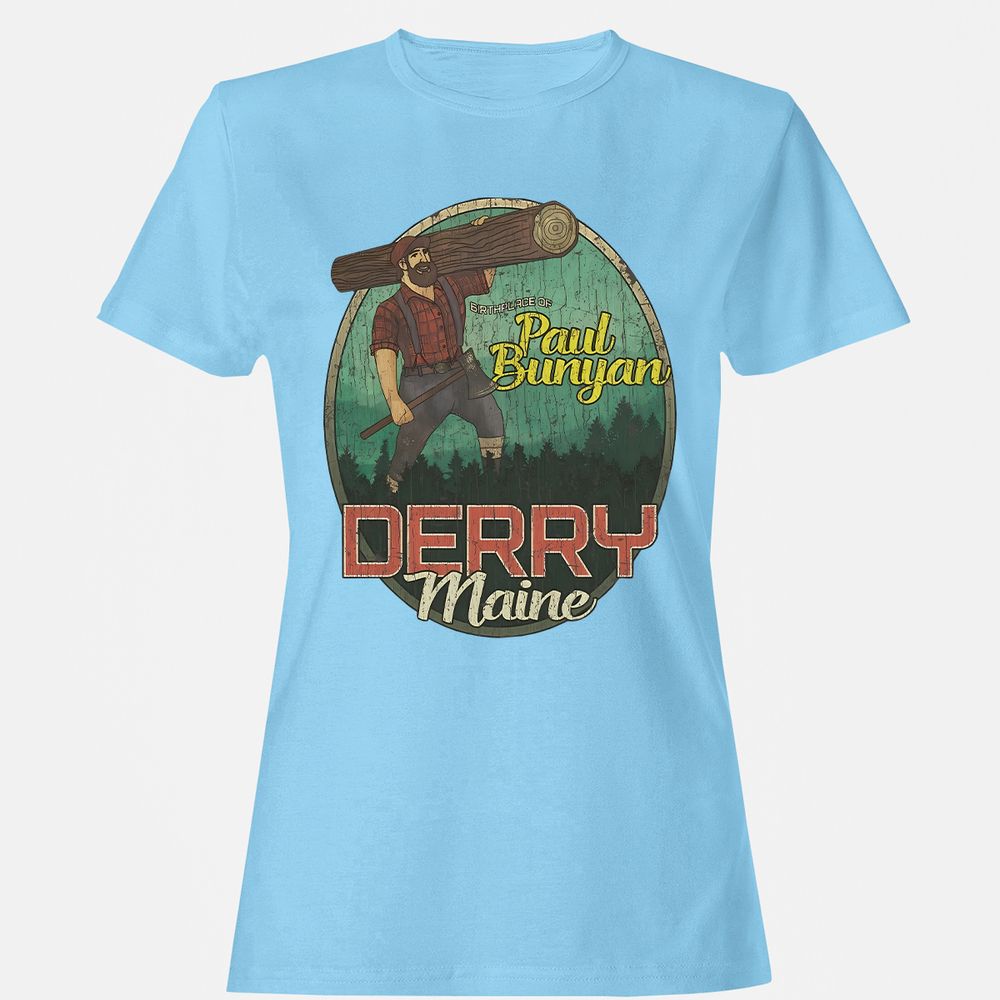 Derry Birthplace of Paul Bunyan - Light Blue - 8
