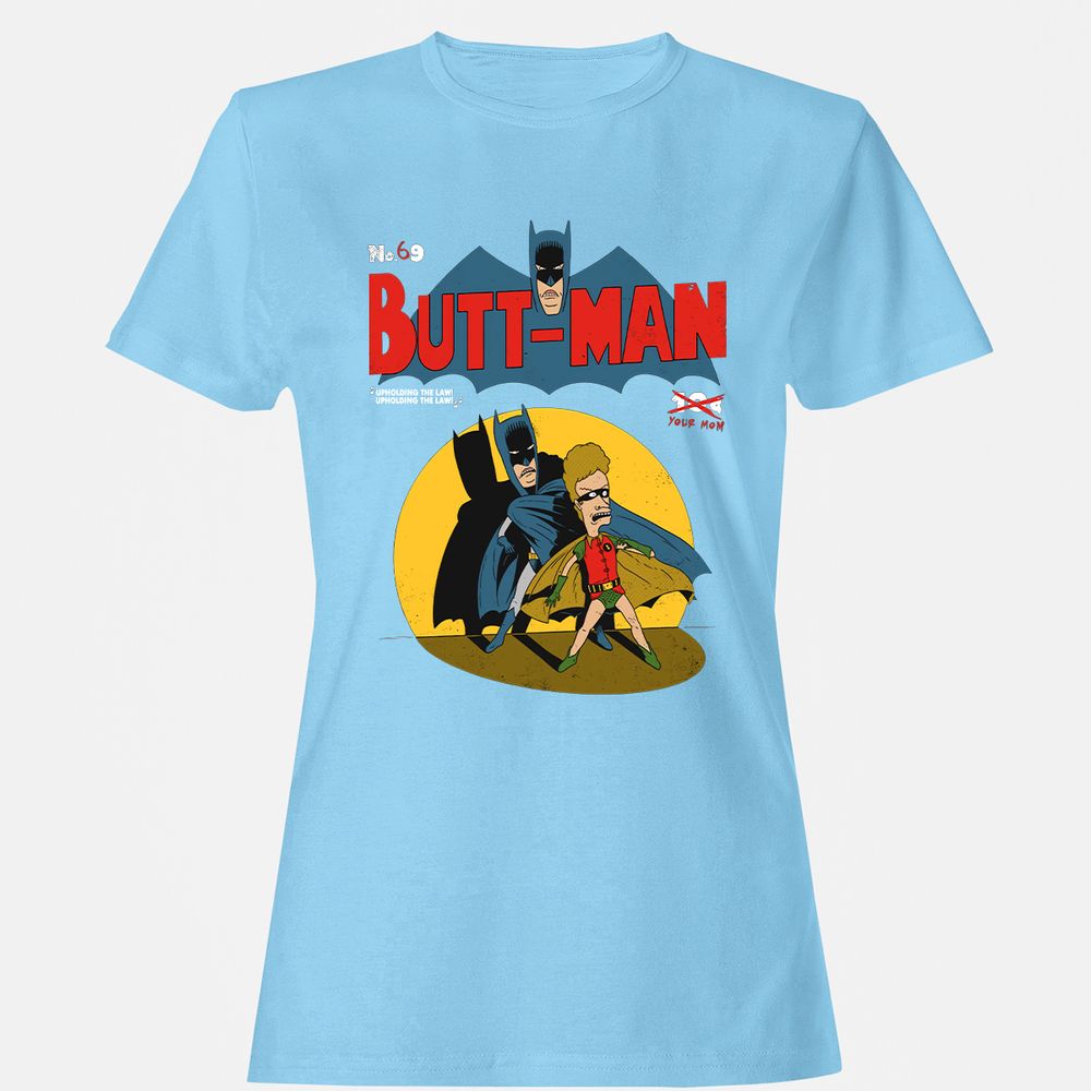 Women's T-Shirt - E2PGXJ8L - Light Blue - 8