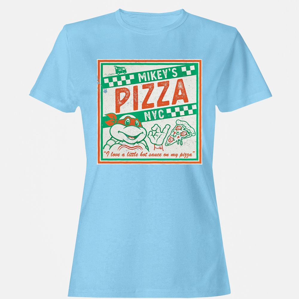 Women's T-Shirt - AVKXJV2C - Light Blue - 8