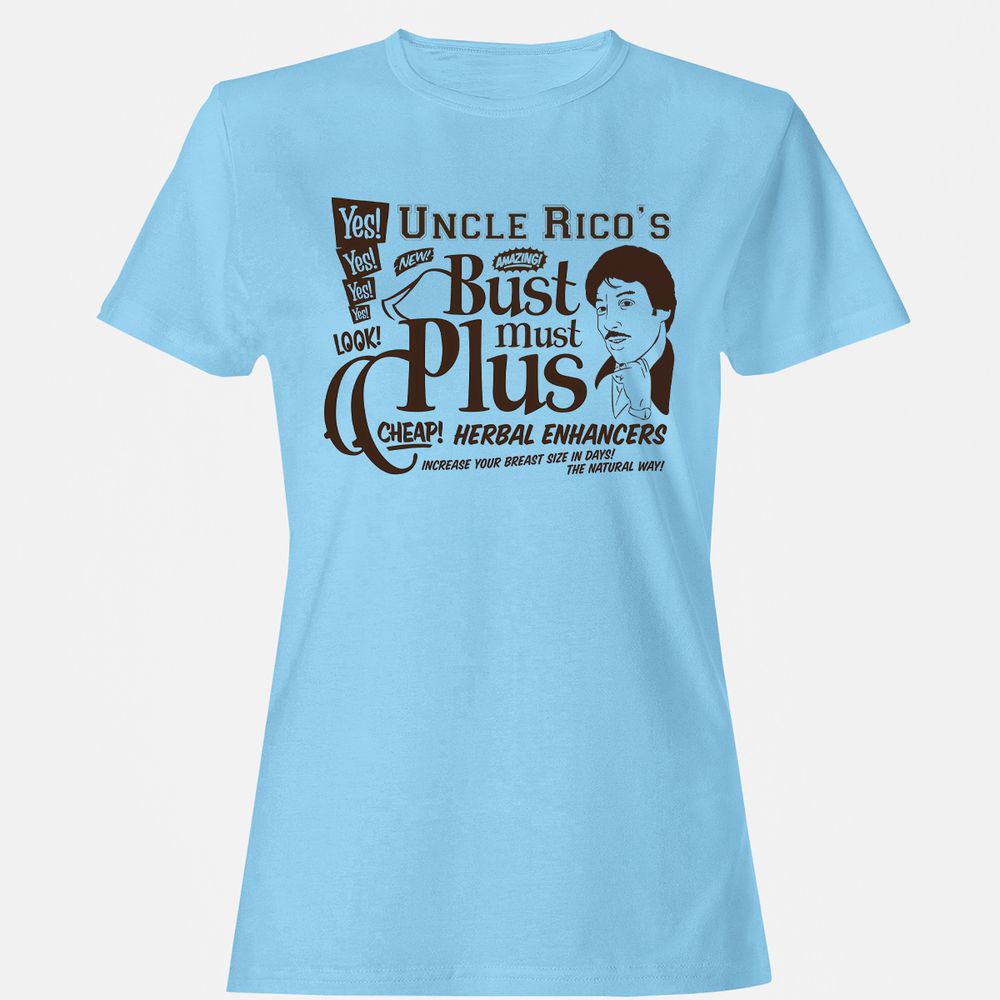 Women's T-Shirt - 43K1UKQY - Light Blue - 8