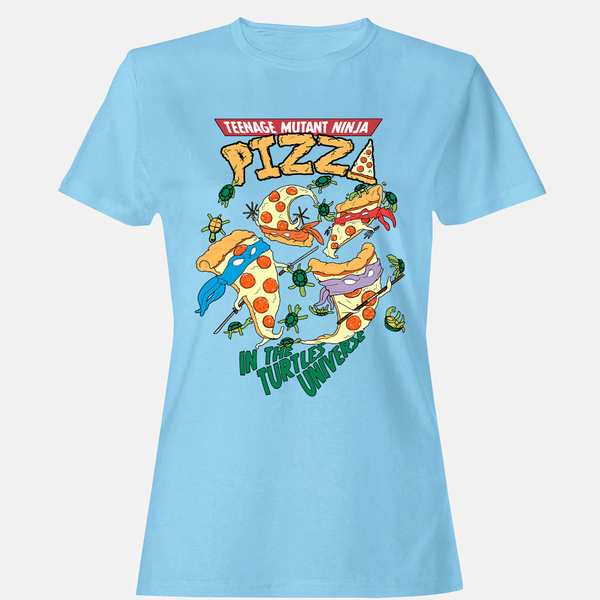 Women's T-Shirt - 5HX5NM2D - Light Blue - 8