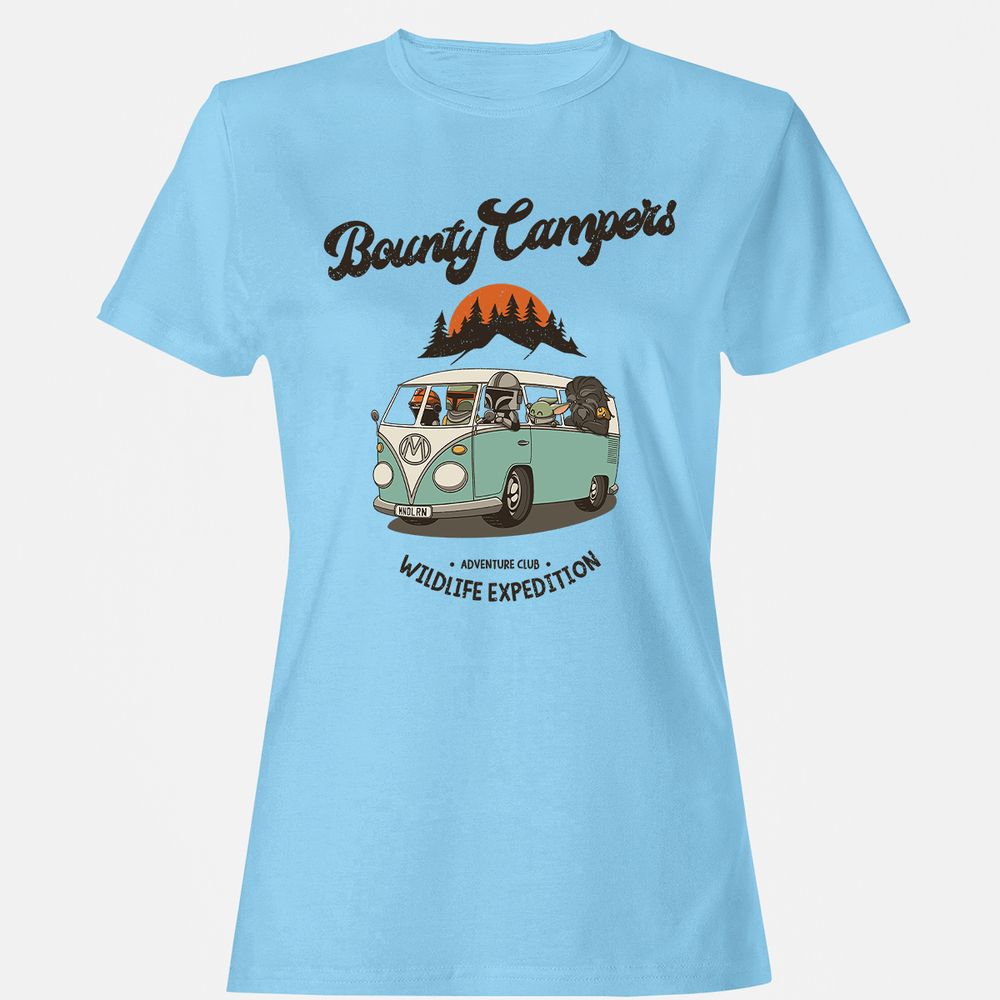 Women's T-Shirt - 4CT36YMS - Light Blue - 8