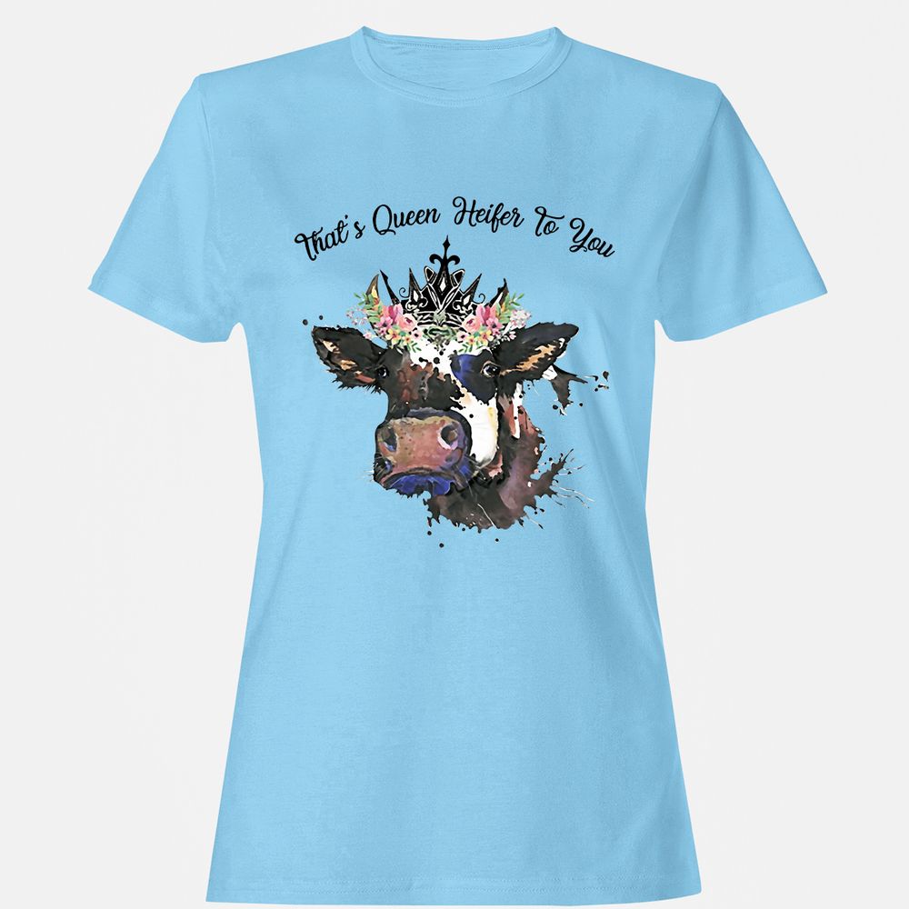 Women's T-Shirt - 1BX5RJSS - Light Blue - 8