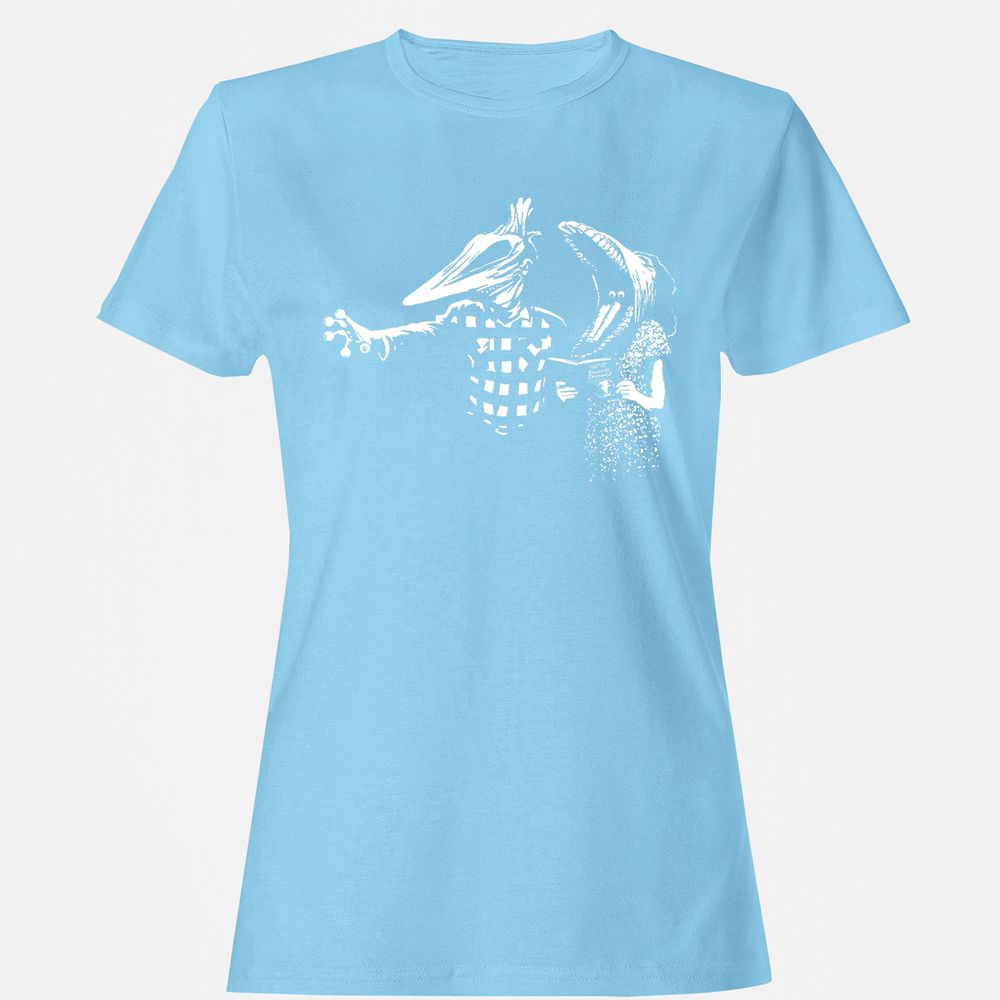 Women's T-Shirt - 6EHKTV36 - Light Blue - 8