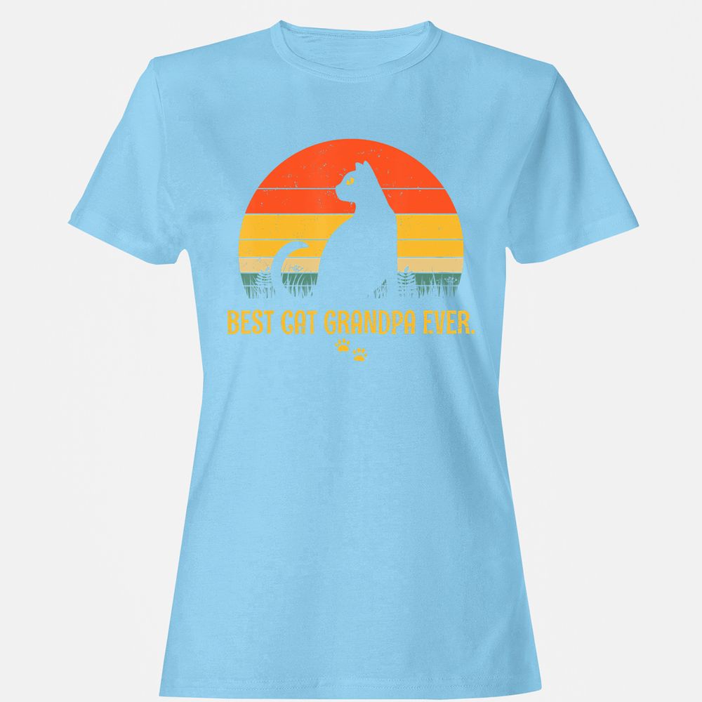 Women's T-Shirt - 7ZX5LD8M - Light Blue - 8