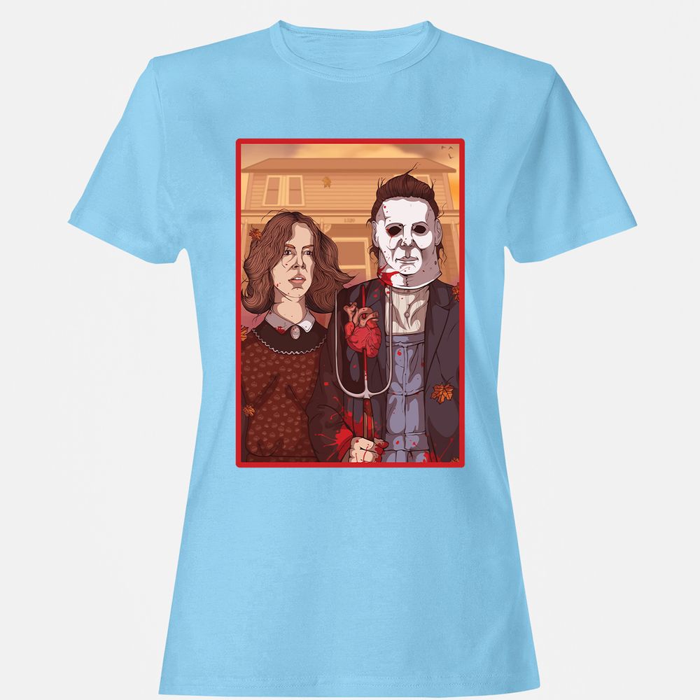 Women's T-Shirt - 99BUKYSM - Light Blue - 8