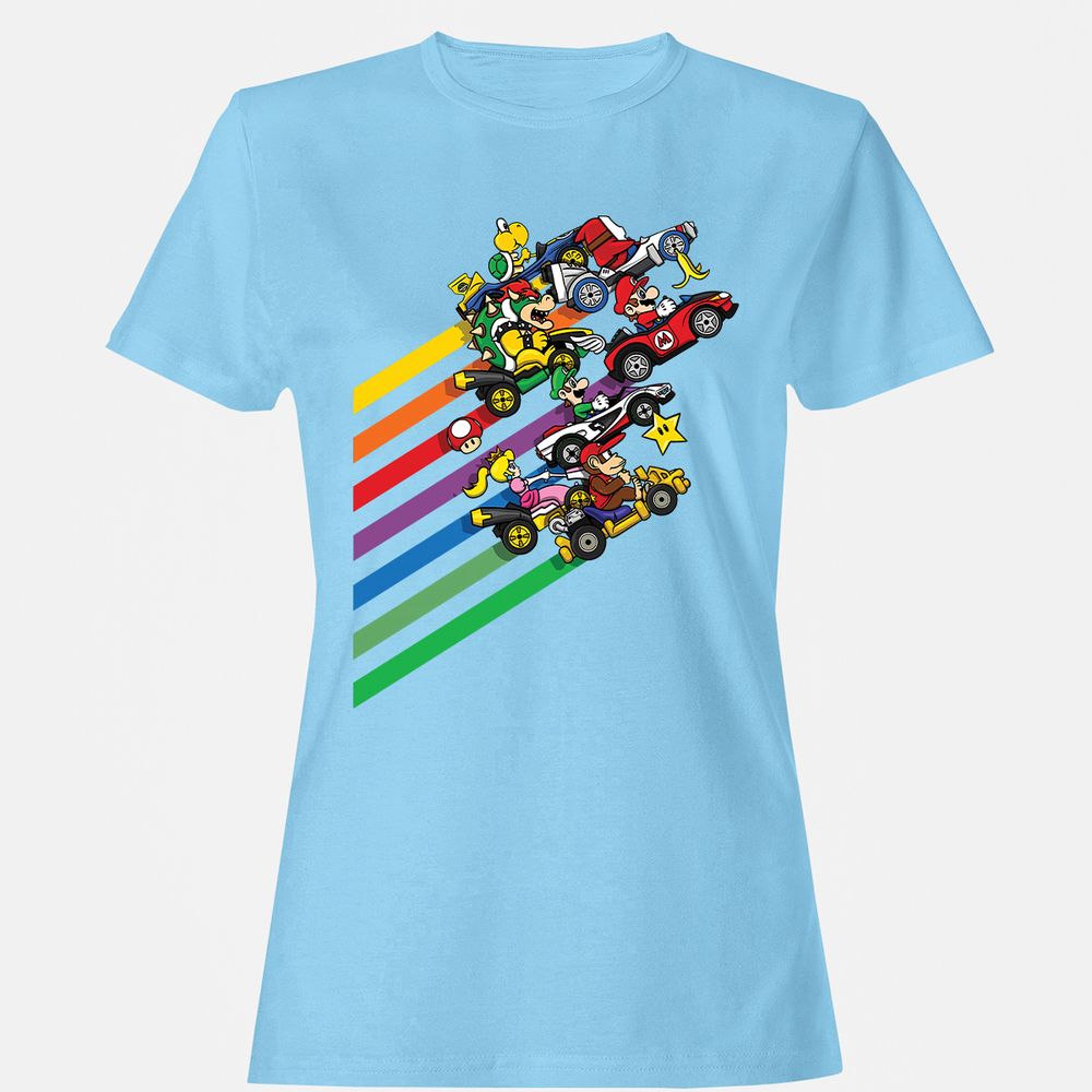 Women's T-Shirt - MRCLMXQ9 - Light Blue - 8