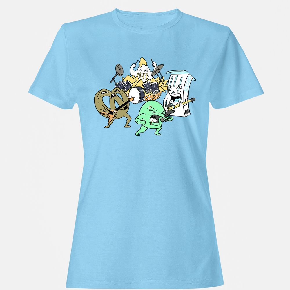 Women's T-Shirt - KS1H7KQY - Light Blue - 8
