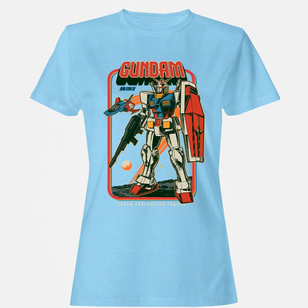 Women's T-Shirt - 2LYTCM5W - Light Blue - 8