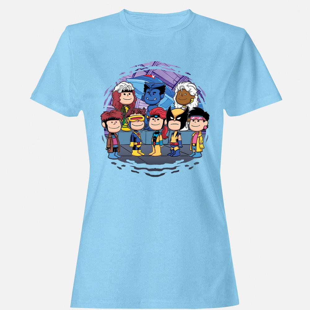 Women's T-Shirt - AHXU1BEW - Light Blue - 8