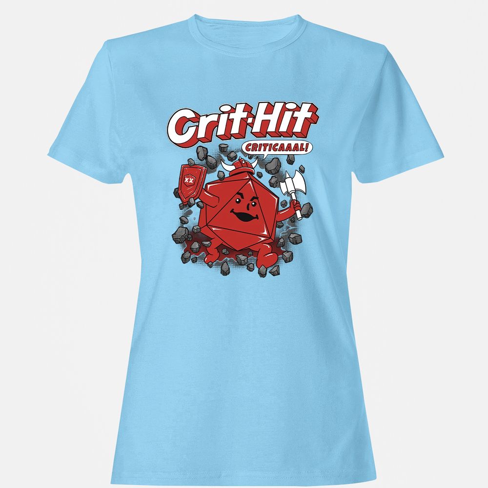 Women's T-Shirt - PLHYRL2Q - Light Blue - 8