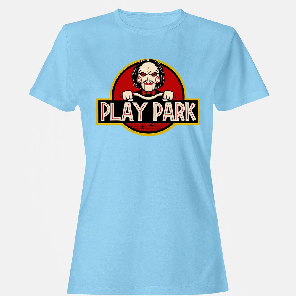 Women's T-Shirt - BQLAAZPC - Light Blue - 8