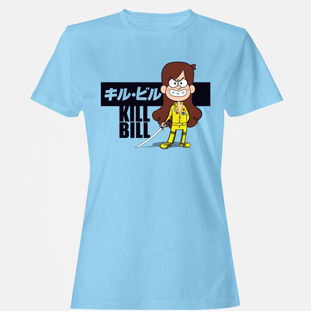 Women's T-Shirt - 1KPTLW6N - Light Blue - 8