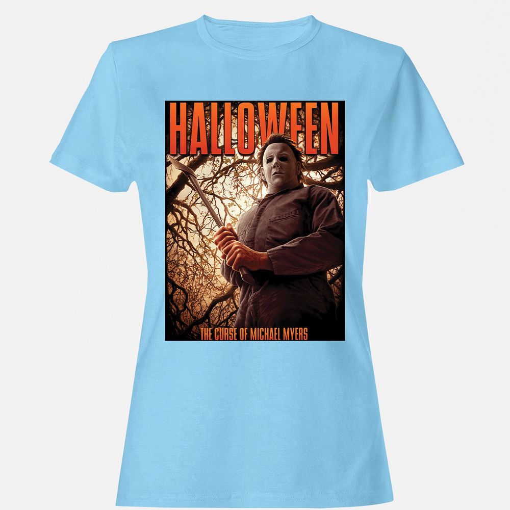 Women's T-Shirt - QM5X9D9K - Light Blue - 8