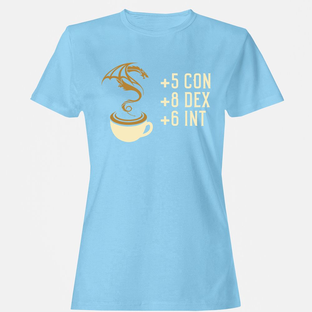 Women's T-Shirt - LDZZWVFT - Light Blue - 8