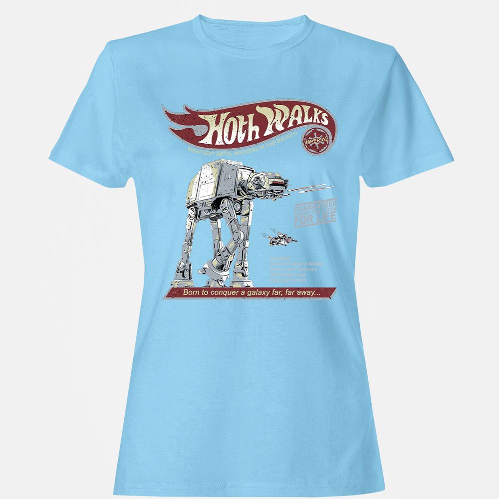 Women's T-Shirt - MVNK4EJR - Light Blue - 8