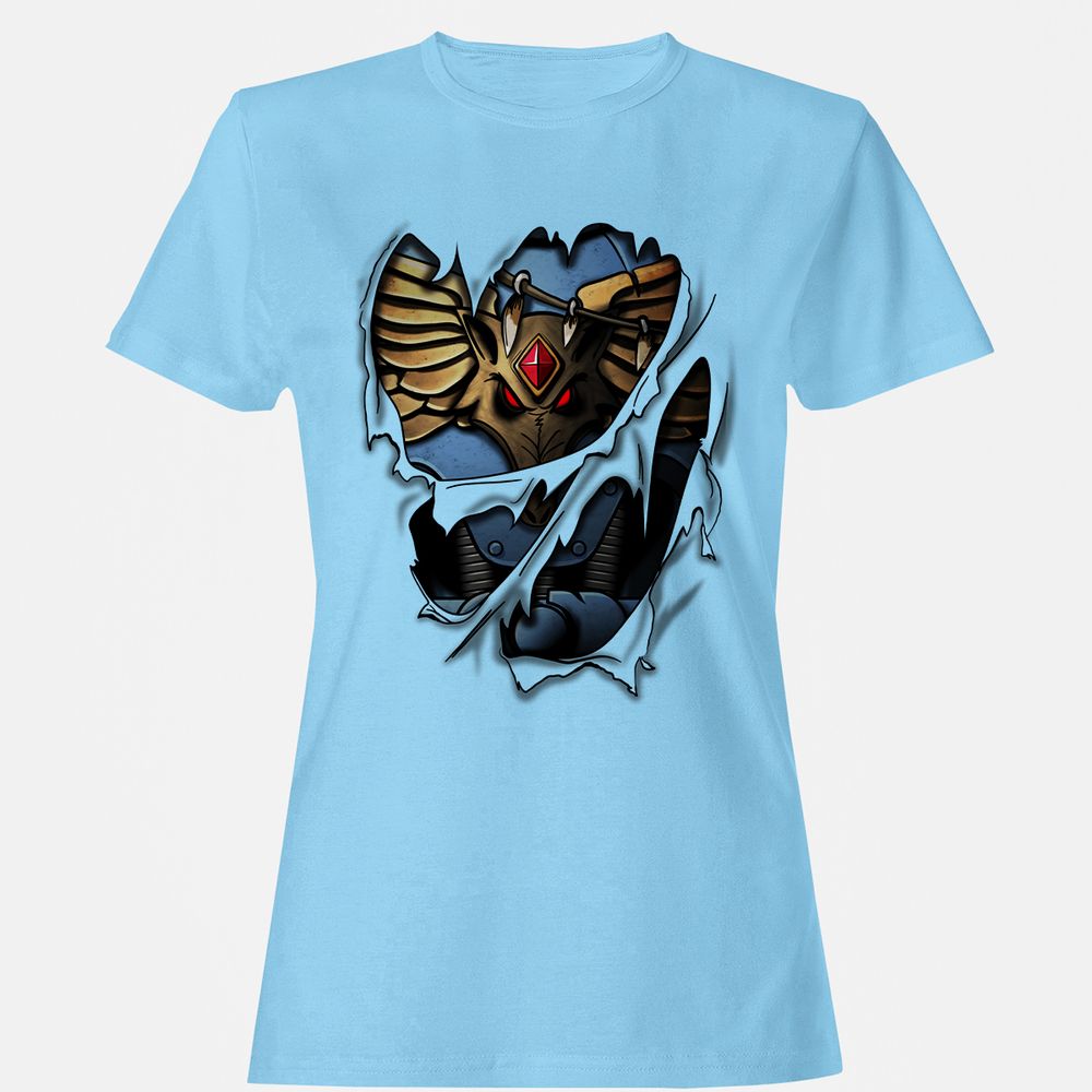 Women's T-Shirt - E57YKH7P - Light Blue - 8