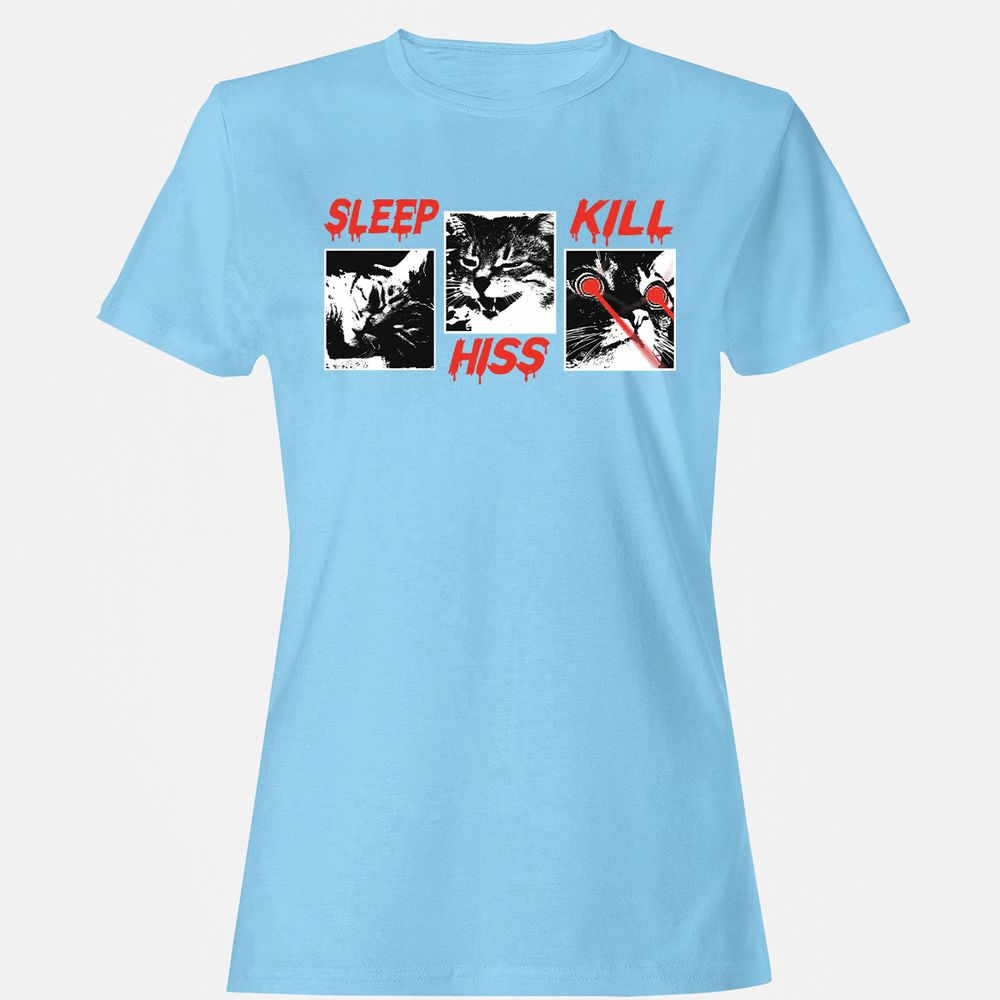 Women's T-Shirt - 1CYF8WE3 - Light Blue - 8