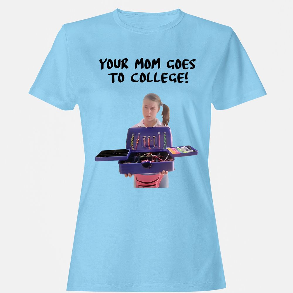 Women's T-Shirt - AB1VMGR6 - Light Blue - 8