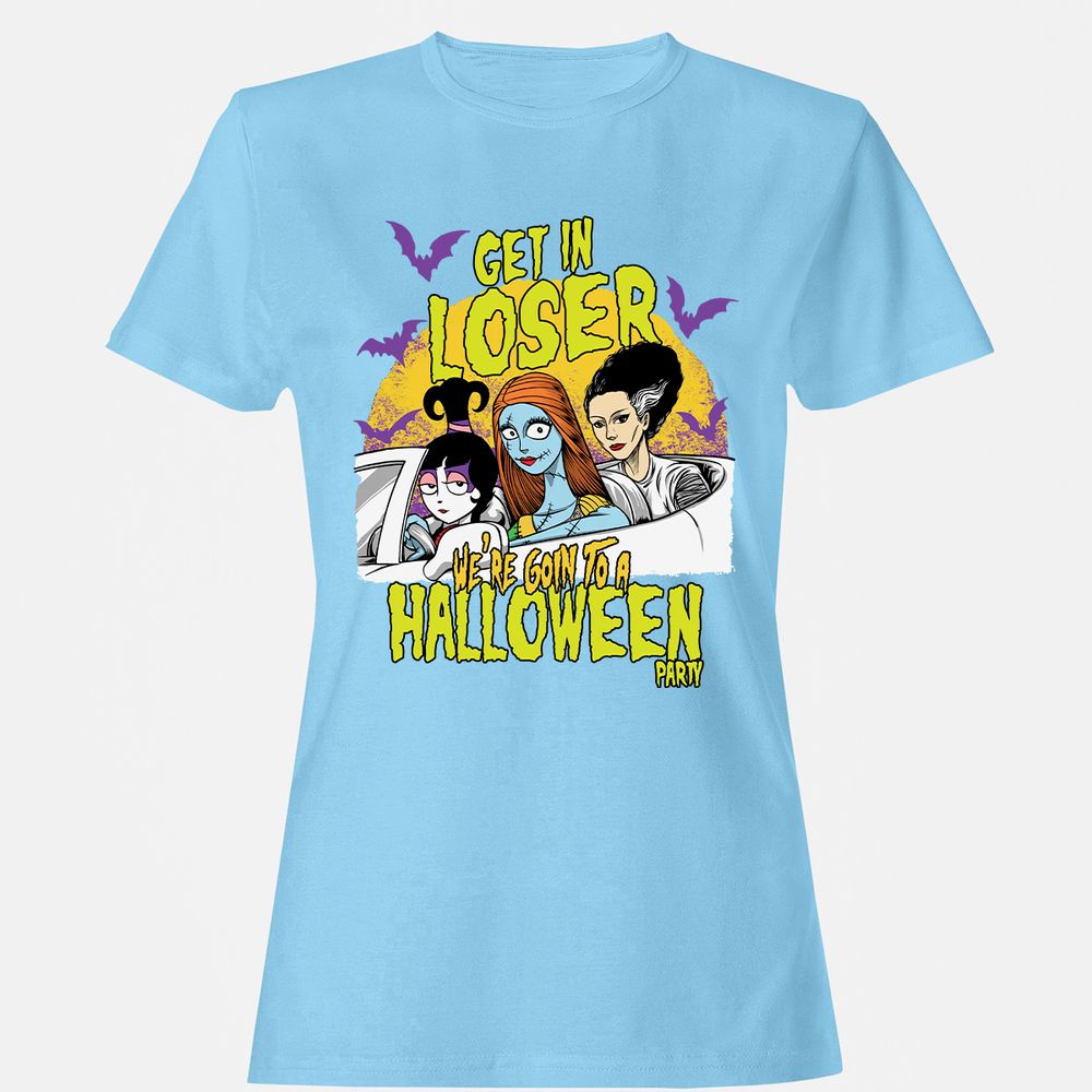 Women's T-Shirt - 91S1ZHZN - Light Blue - 8