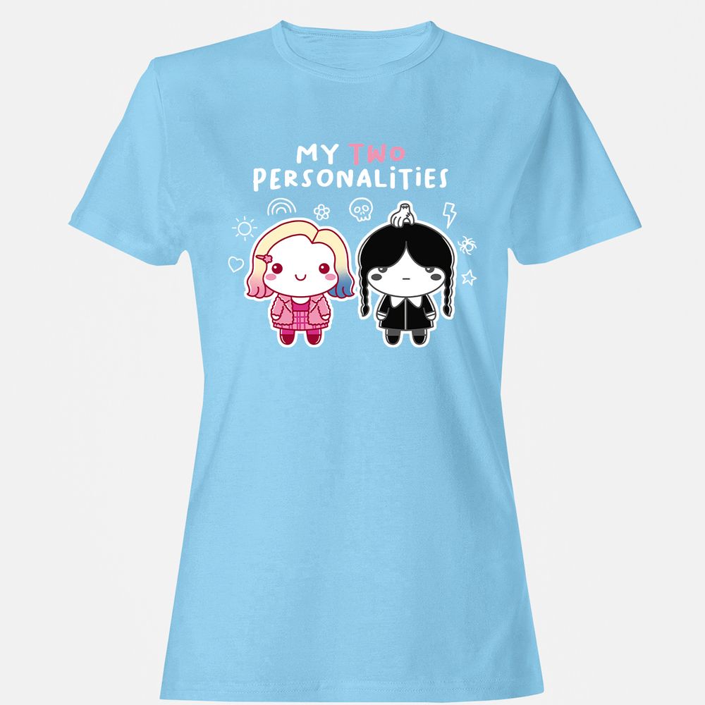 Women's T-Shirt - NVWRX856 - Light Blue - 8