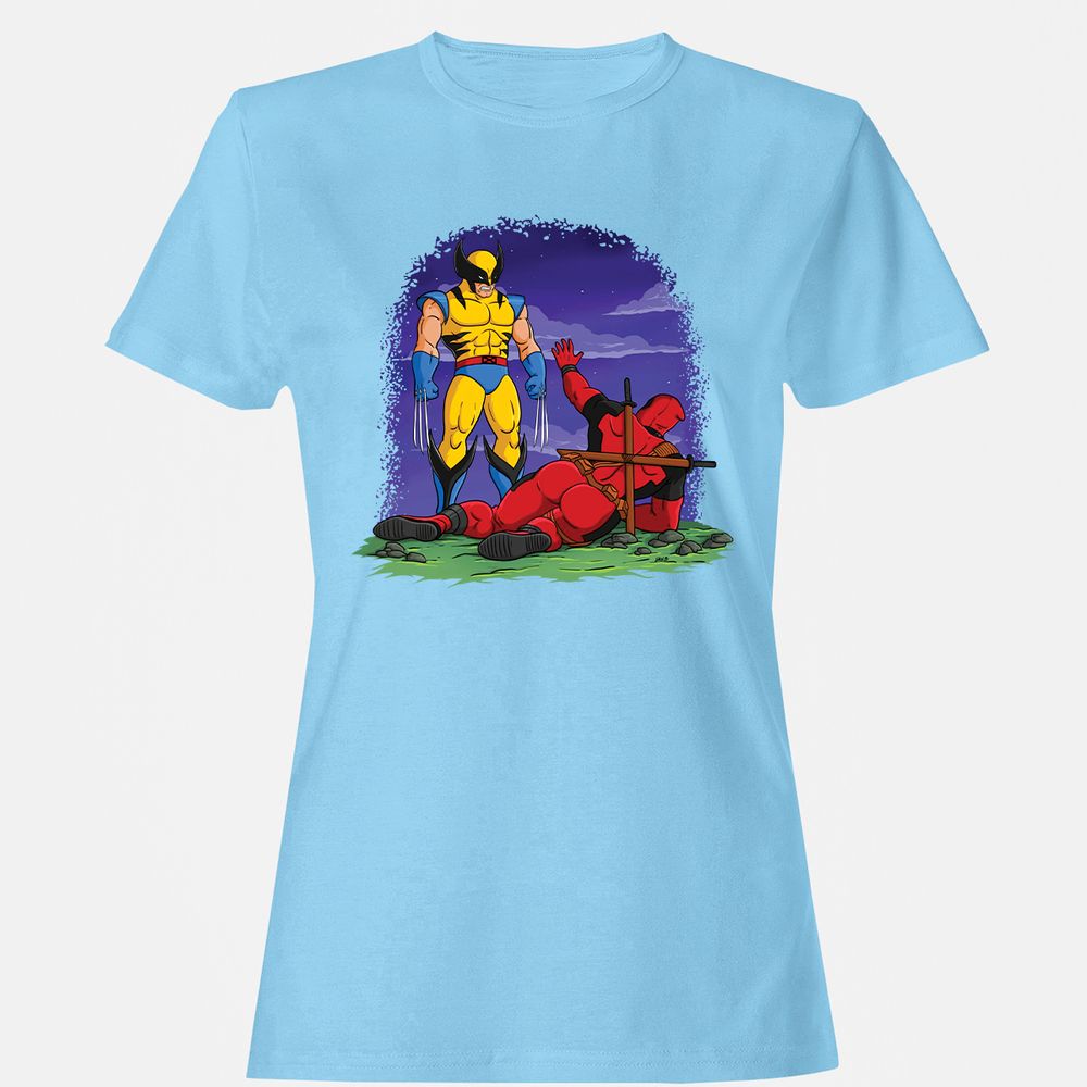 Women's T-Shirt - MPVBL6AF - Light Blue - 8