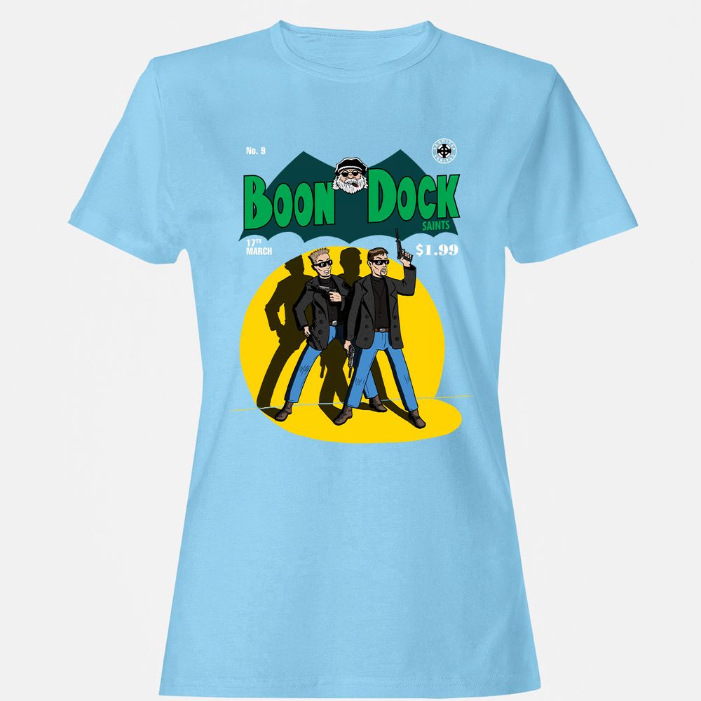Women's T-Shirt - 7PHW9GUK - Light Blue - 8