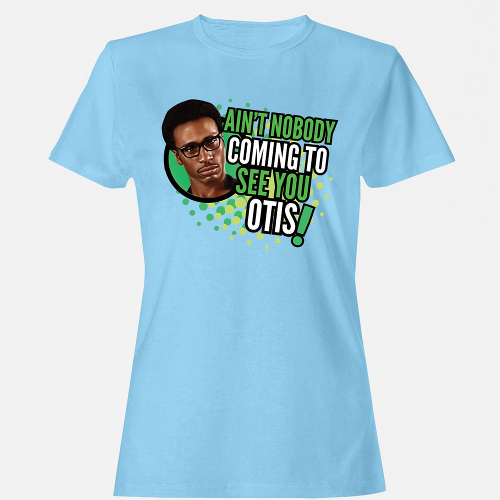 Women's T-Shirt - 9QAUQT1D - Light Blue - 8