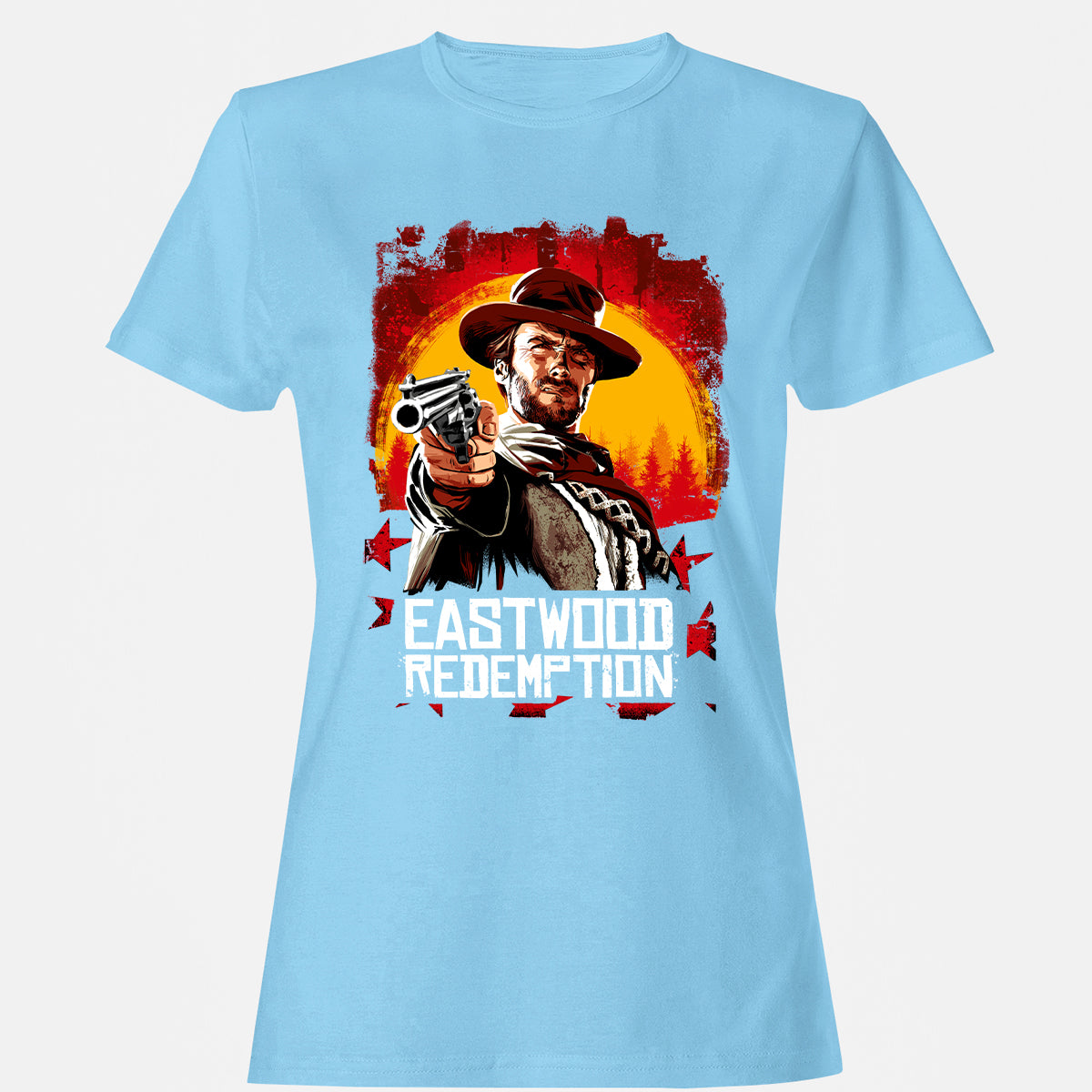 Women's T-Shirt - PF44AEER - Light Blue - 8