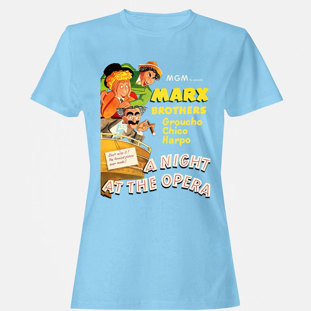 Women's T-Shirt - QC8JWWMF - Light Blue - 8