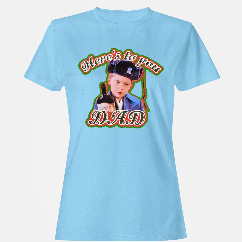 Women's T-Shirt - 8G9V58HC - Light Blue - 8