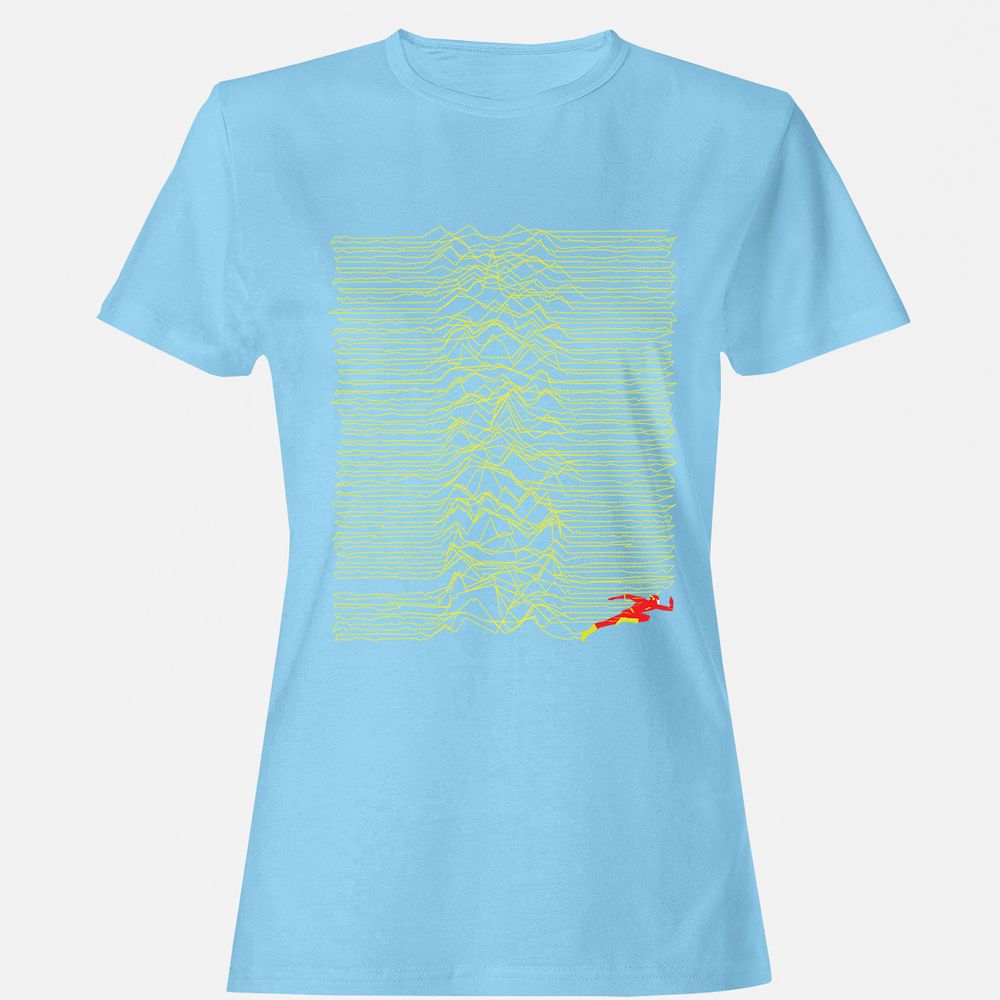 Women's T-Shirt - ELH61VSE - Light Blue - 8