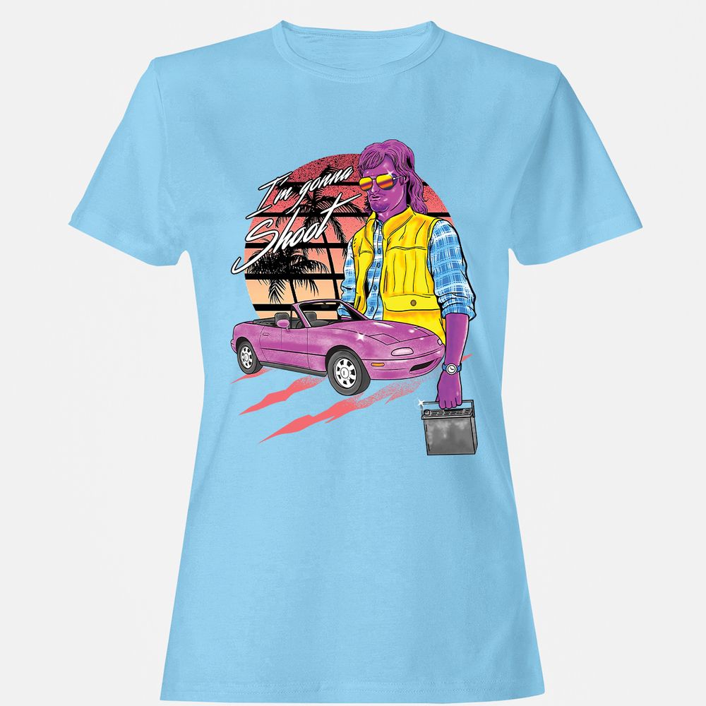 Women's T-Shirt - EWC8G2ZG - Light Blue - 8