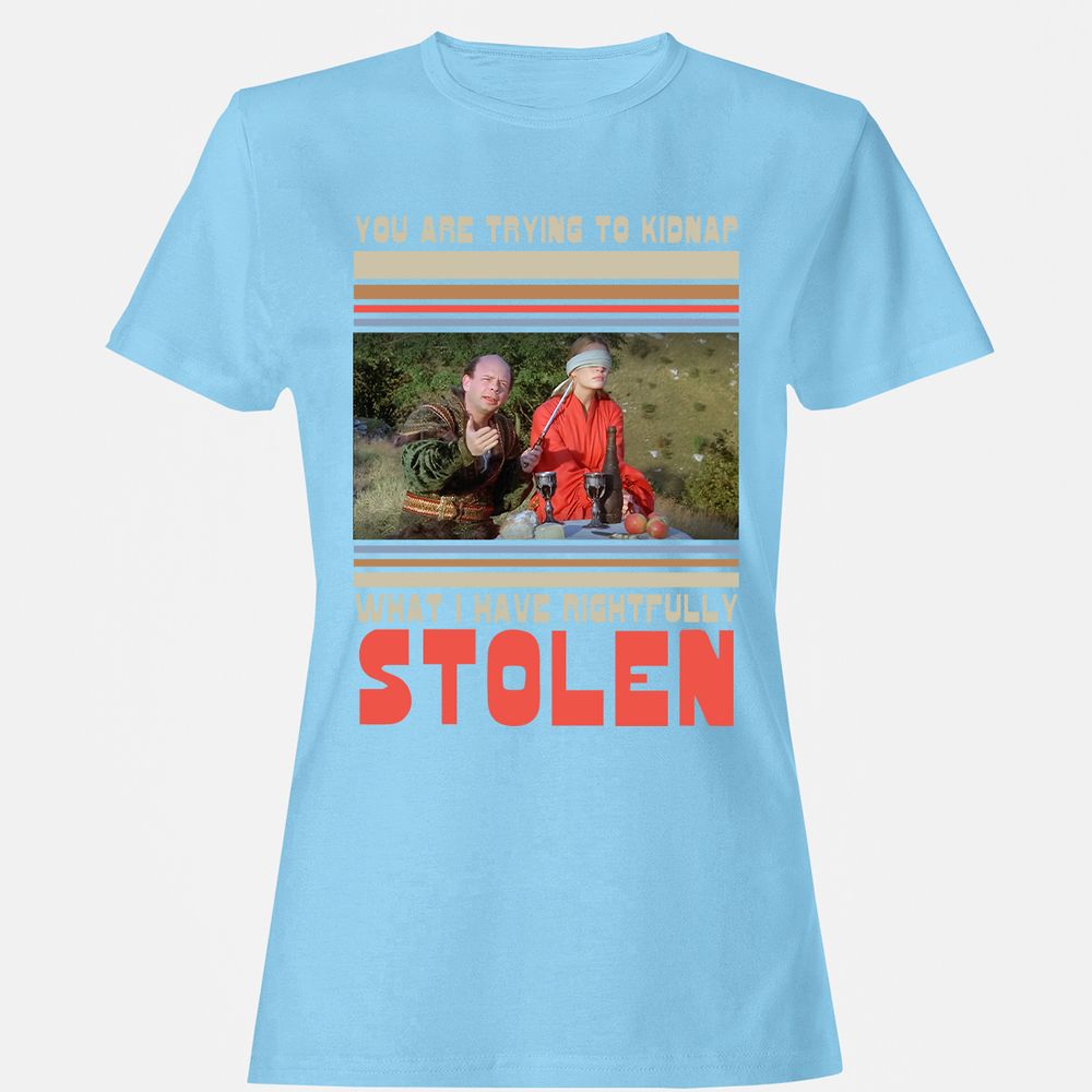 Women's T-Shirt - KELJZVDC - Light Blue - 8